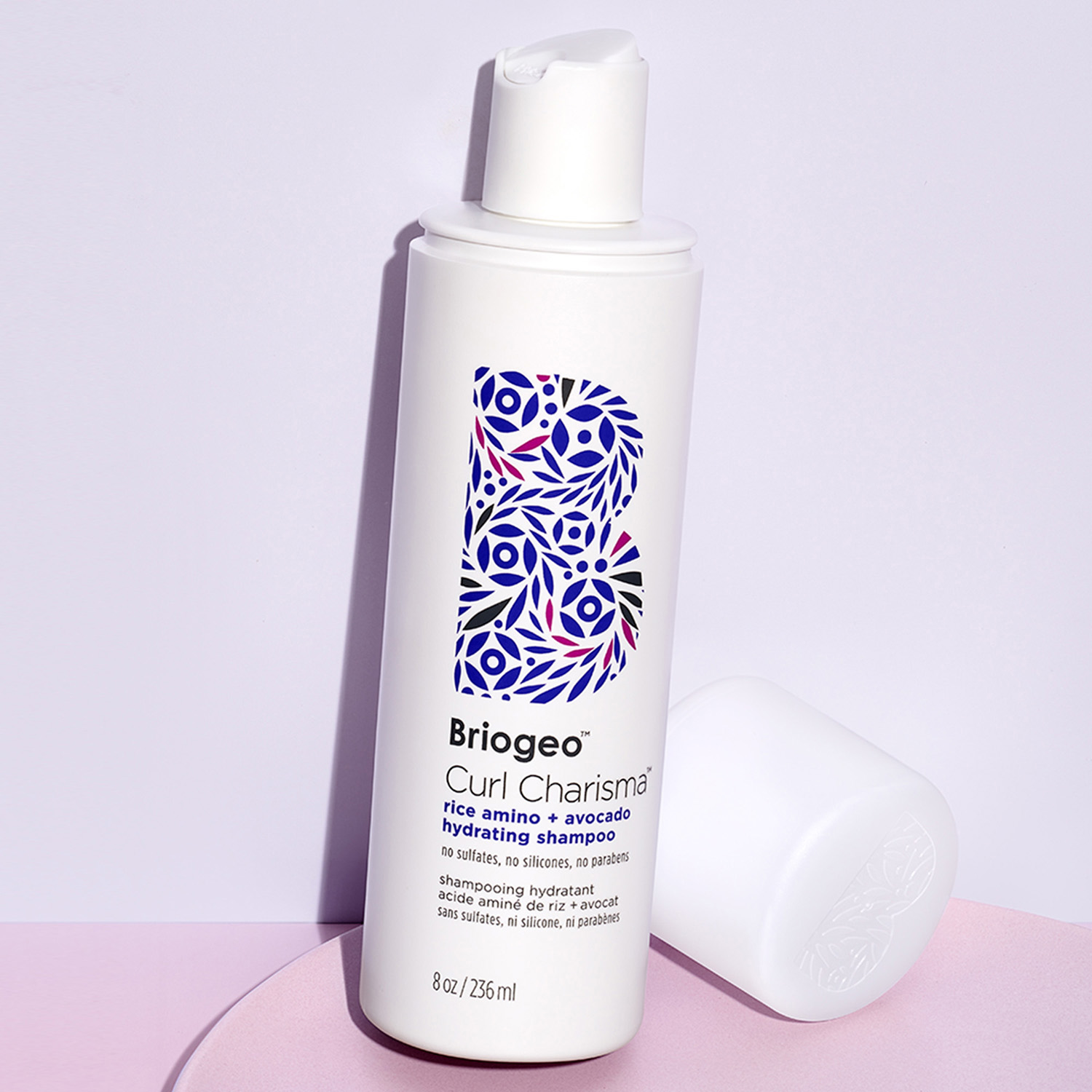 CURL CHARISMA™ RICE AMINO + AVOCADO HYDRATING SHAMPOO 8OZ (SHAMPOO HIDRATANTE DE ARROZ AMINO + AGUACATE)